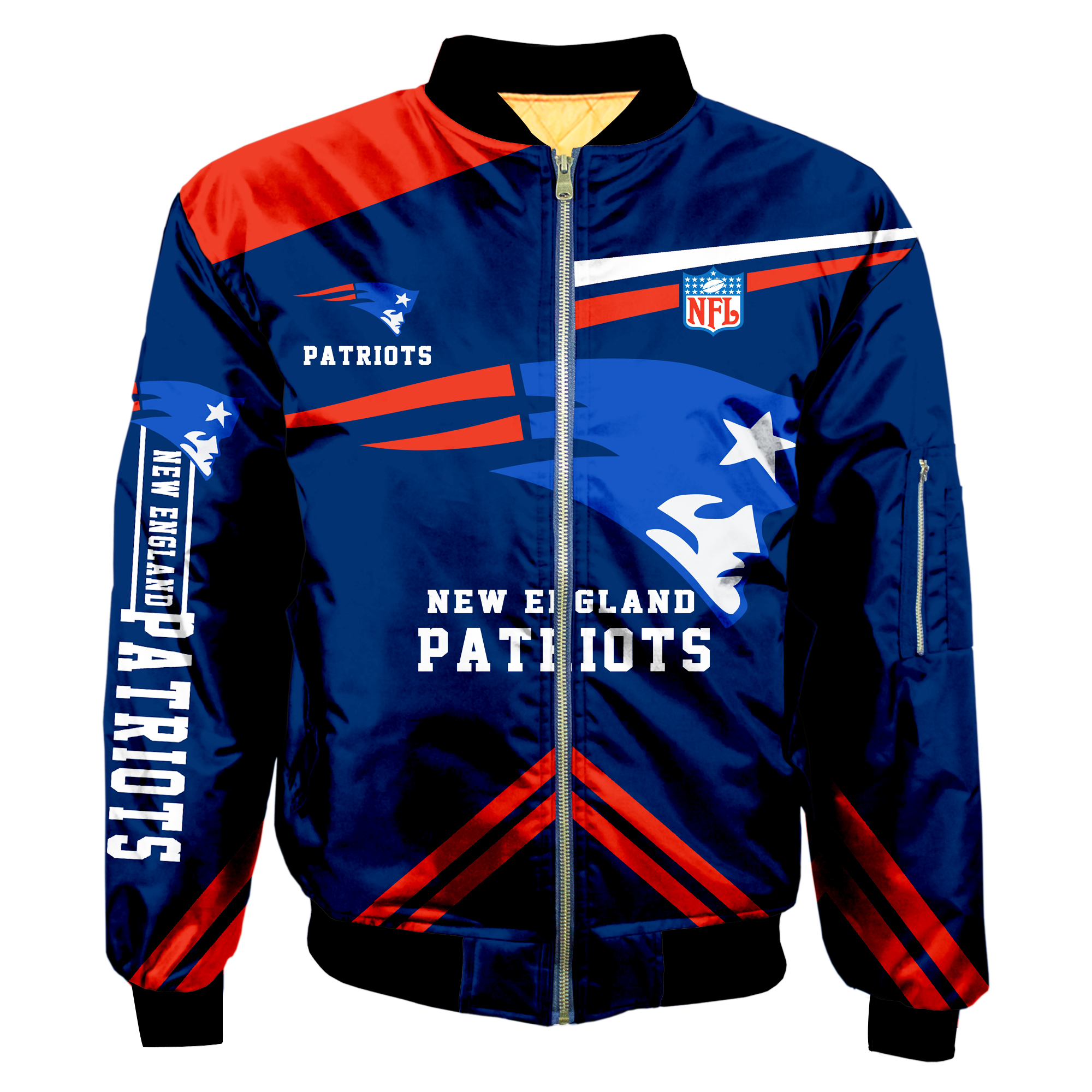 New England Patriots Bomber Jacket   MAS020