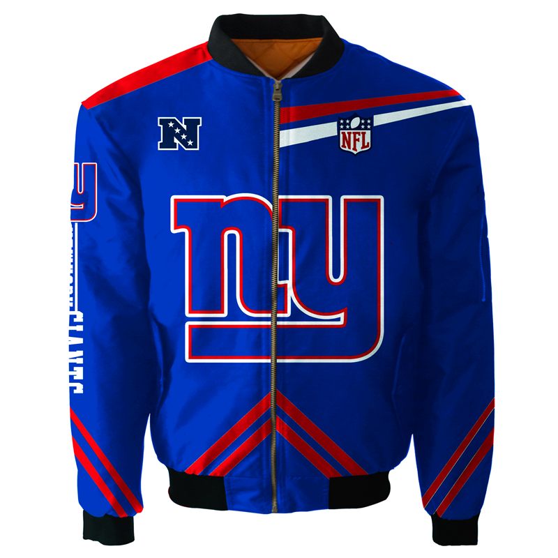 New York Giants Bomber Jacket   MAS028