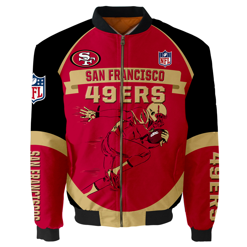 San Francisco 49ers Bomber Jacket   MAS041