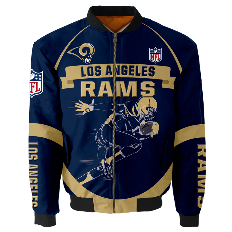 Los Angeles Rams Bomber Jacket  MAS043