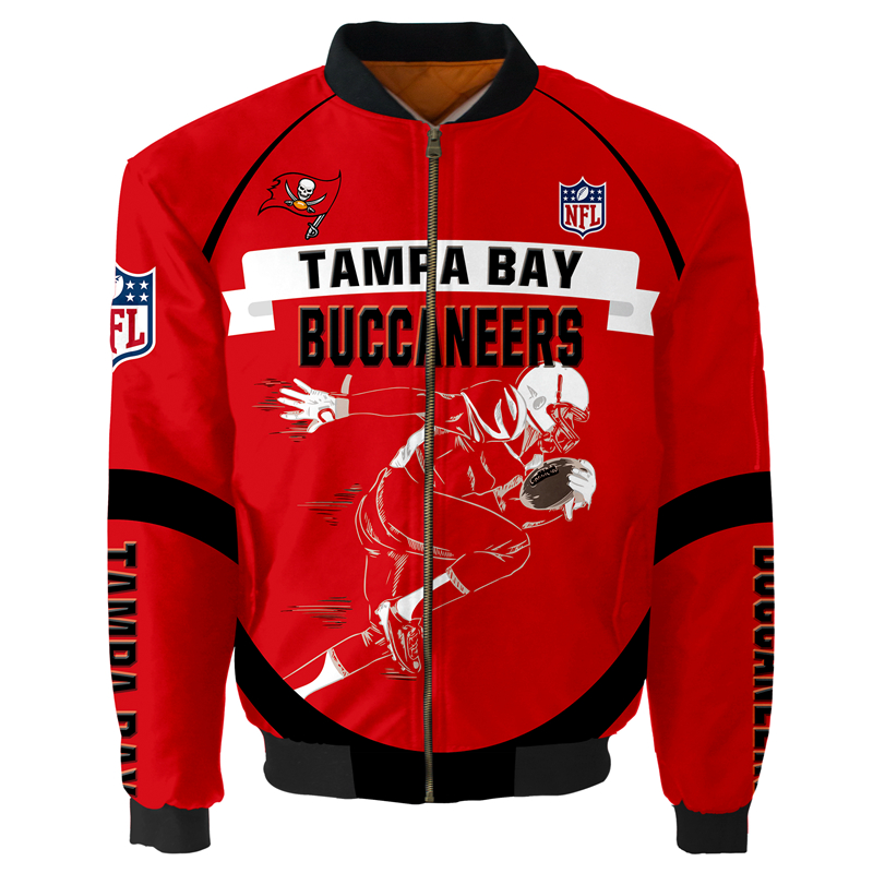 Tampa Bay Buccaneers Bomber Jacket   MAS044