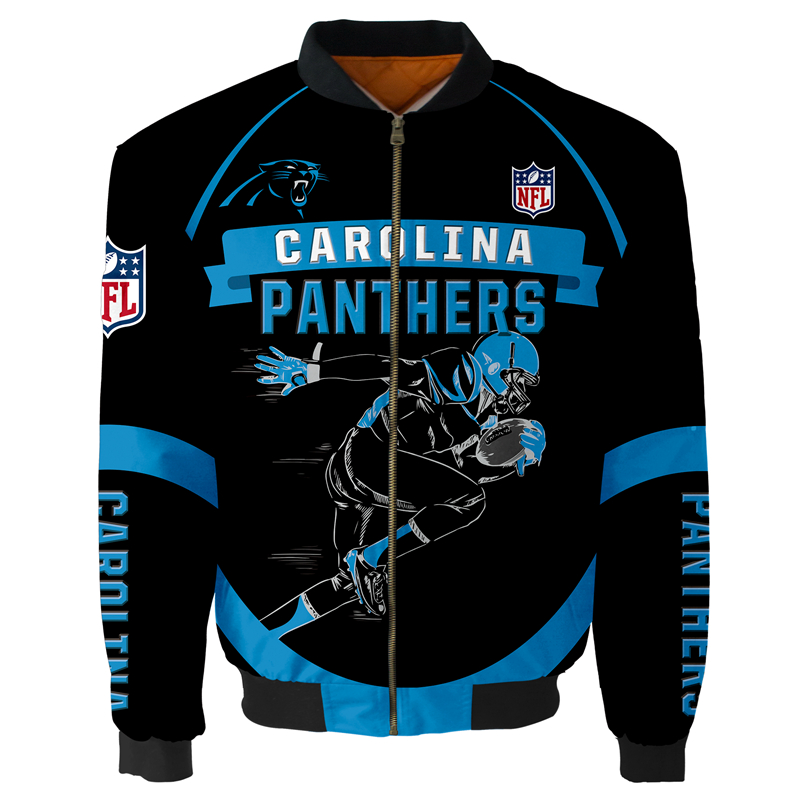Carolina Panthers Bomber Jacket  MAS046