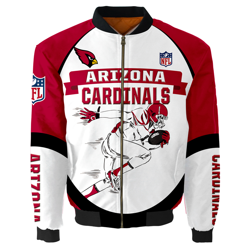 Arizona Cardinals Bomber Jacket   MAS048