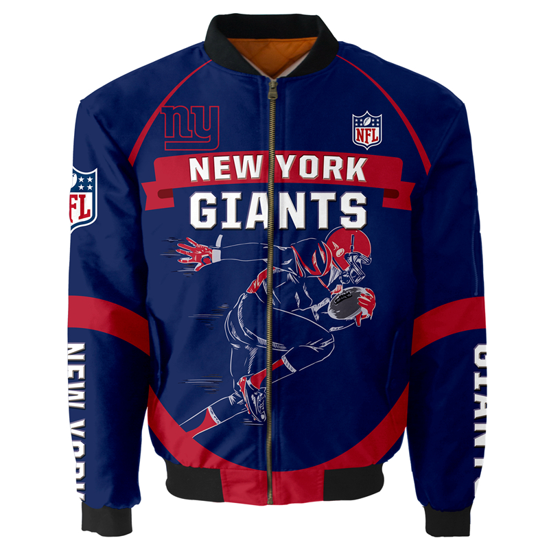New York Giants Bomber Jacket  MAS049