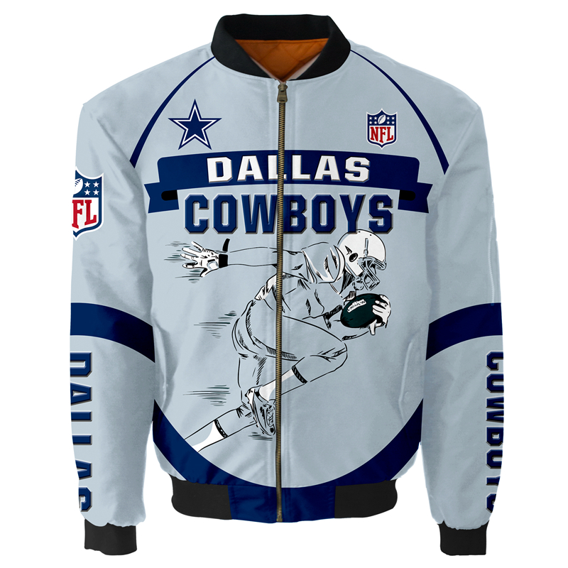 Dallas Cowboys Bomber Jacket   MAS051