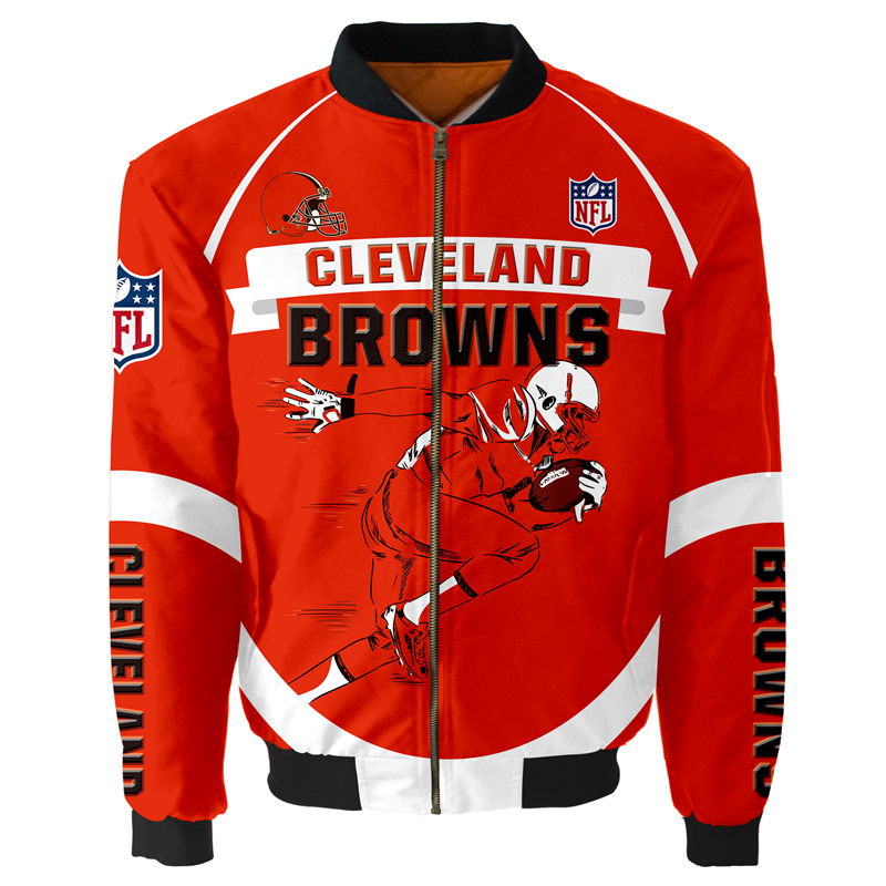 Cleveland Browns Bomber Jacket   MAS060