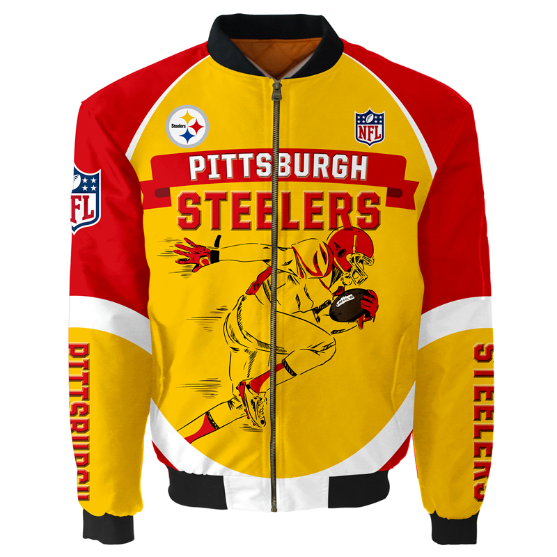 Pittsburgh Steelers Bomber Jacket   MAS062