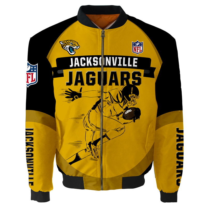 Jacksonville Jaguars Bomber Jacket   MAS064