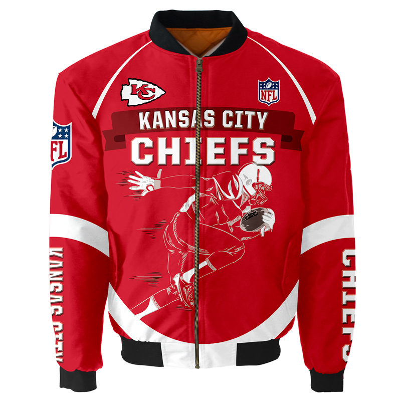 Kansas City Chiefs Bomber Jacket   MAS066
