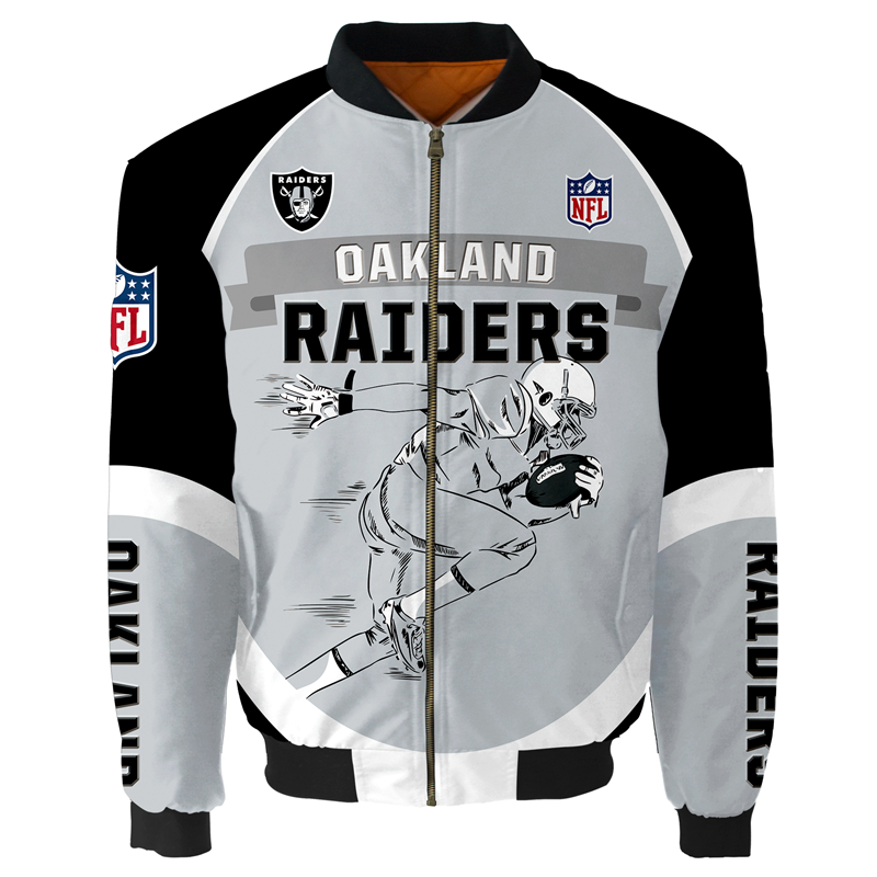 Oakland Raiders Bomber Jacket  MAS069