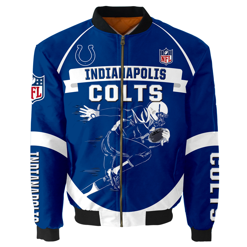 Indianapolis Colts Bomber Jacket   MAS071