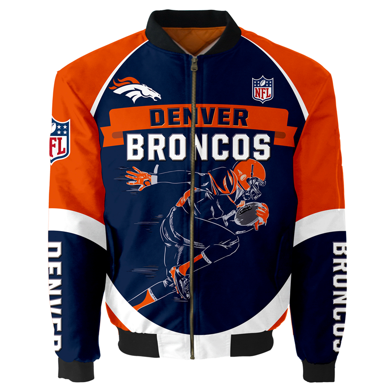 Denver Broncos Bomber Jacket   MAS072